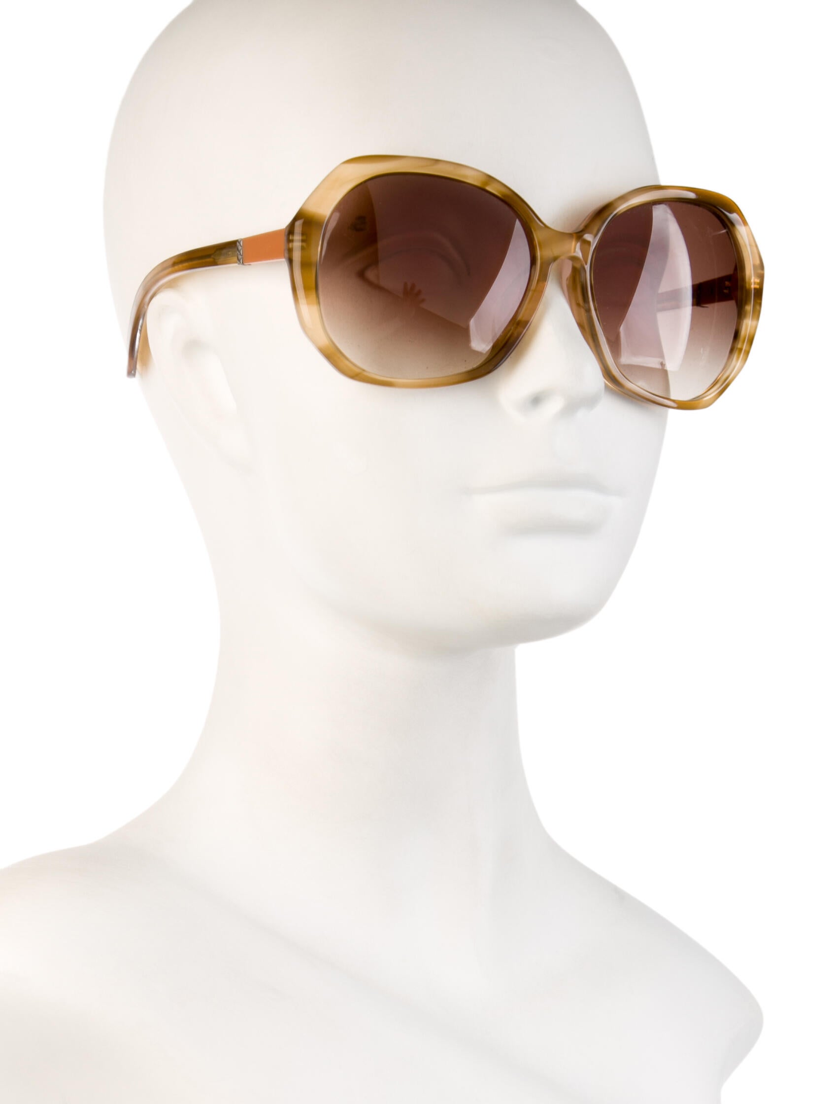 Bottega Veneta Oversize Gradient Sunglasses